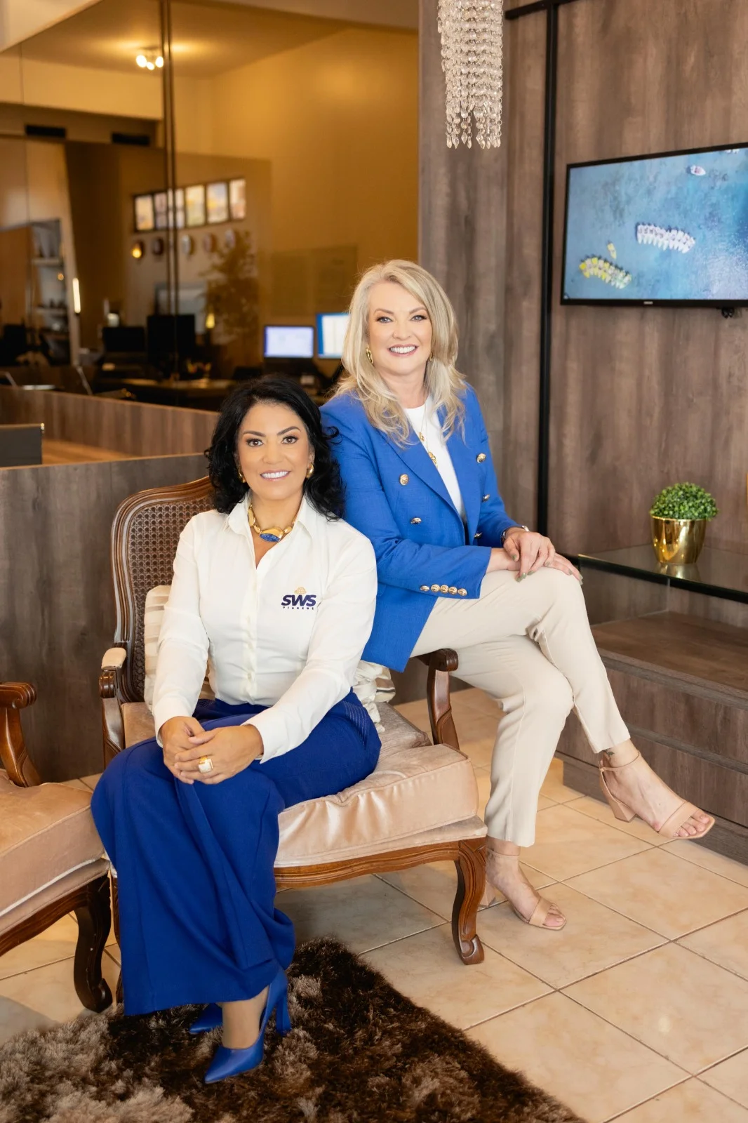 Cristiane e Juliana — fundadoras e consultoras de viagem da SWS Viagens em Guarapuava PR